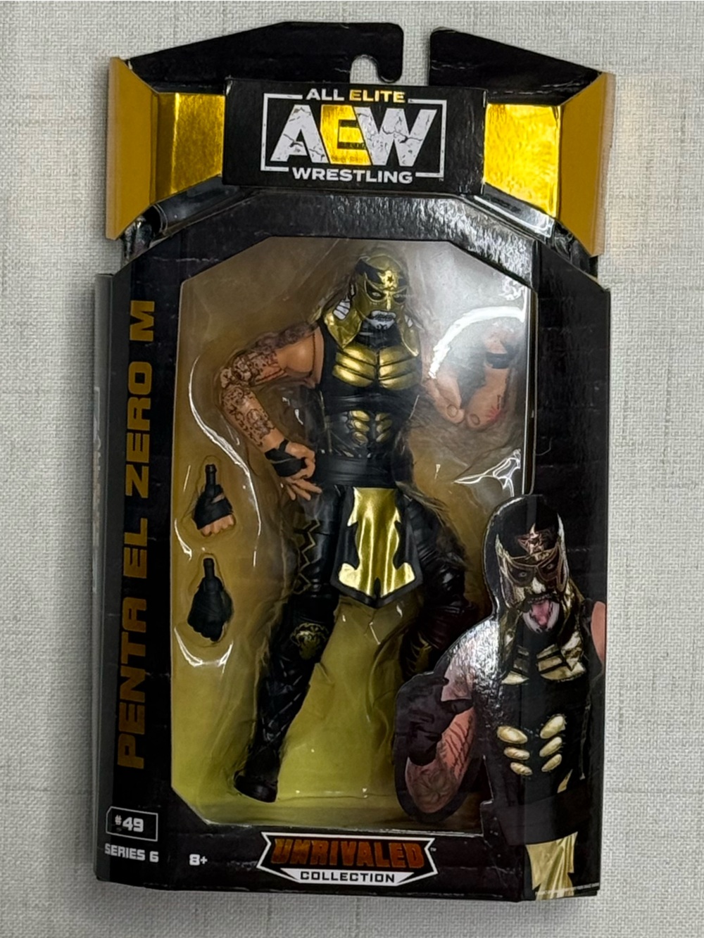 2021 AEW Jazwares Unrivaled Collection Series 6 #49 Penta el Zero M